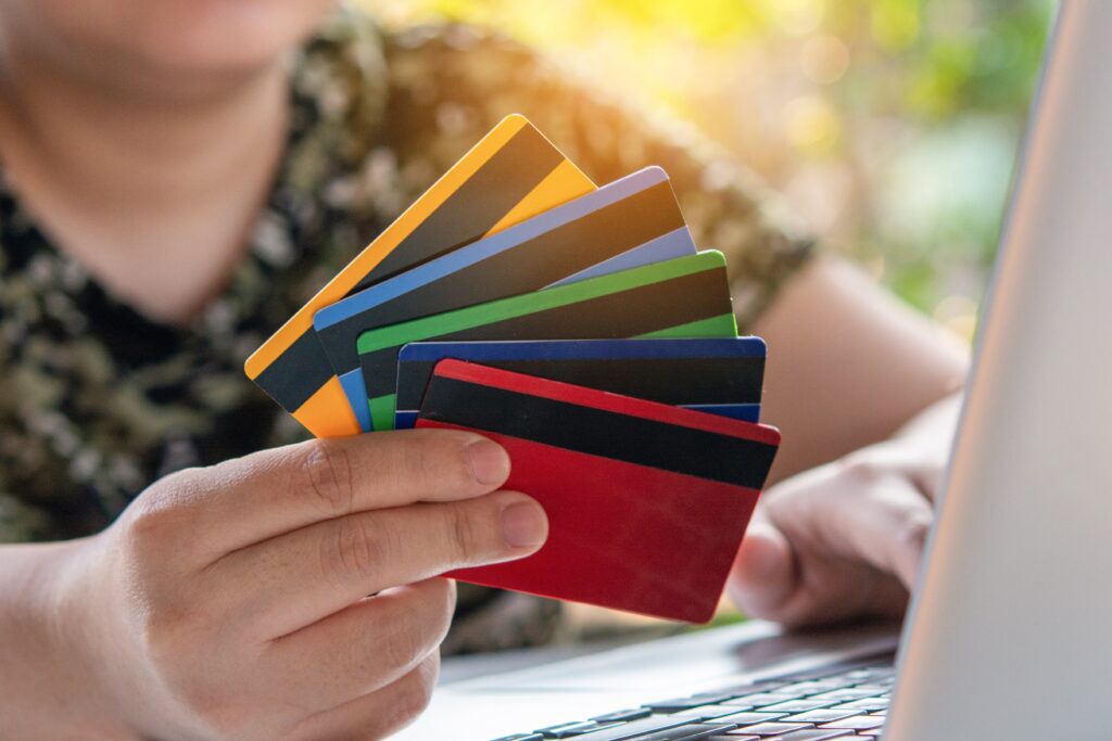 credit card payment woman hands holding credit ca 2023 11 27 05 06 25 utc min